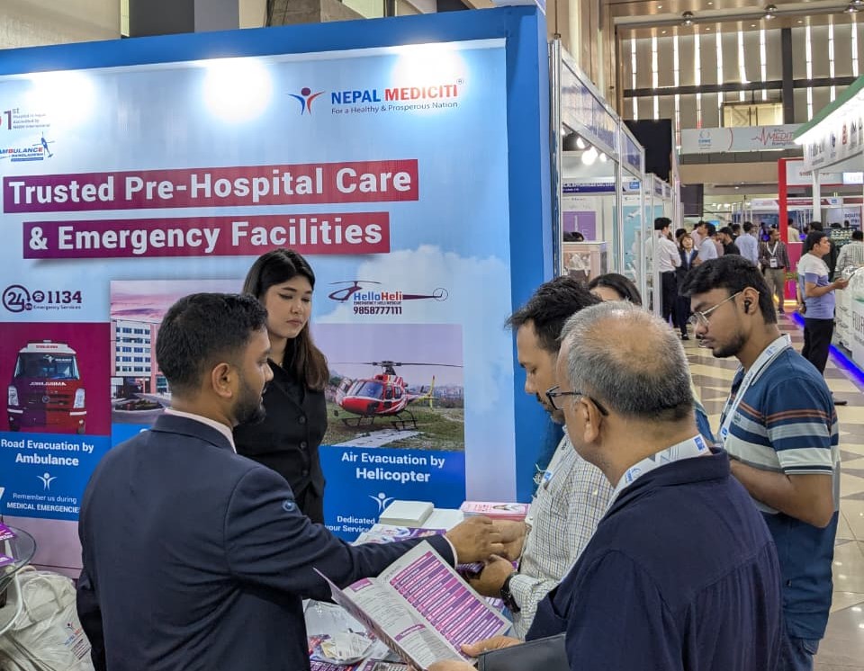 Nepal Mediciti Showcases Nepal’s Healthcare Excellence at International Health Tourism & Services Expo 2026 in Bangladesh